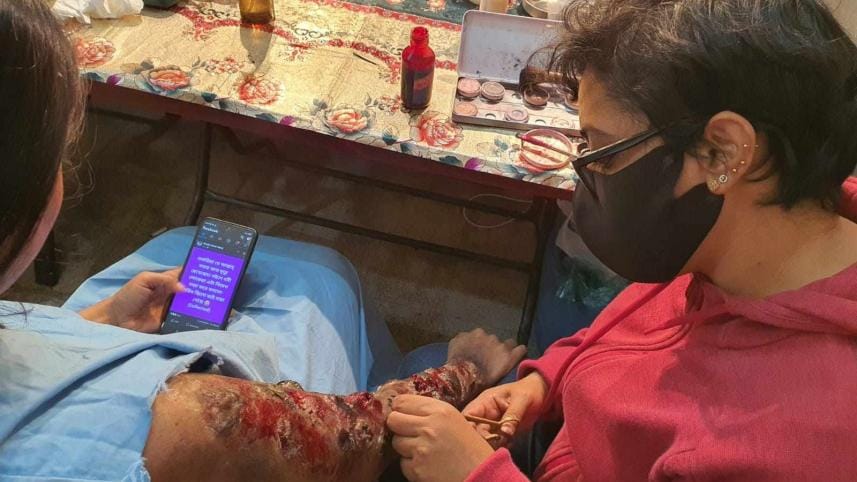 ‘They called me make-up man, I prefer make-up artist’