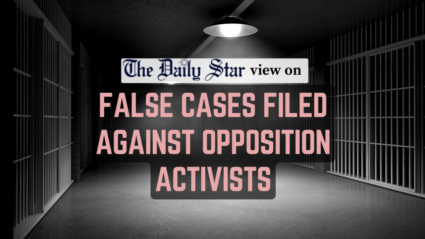 false cases filed against bangladesh opposition activists