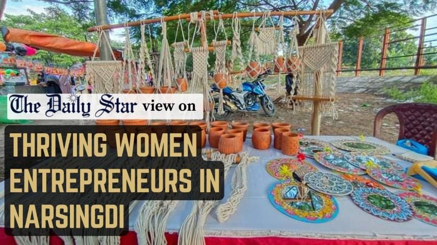 Thriving women entrepreneurs in Narsingdi