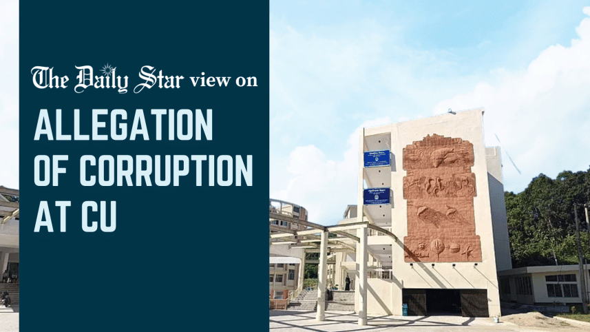 Allegation of corruption at CU