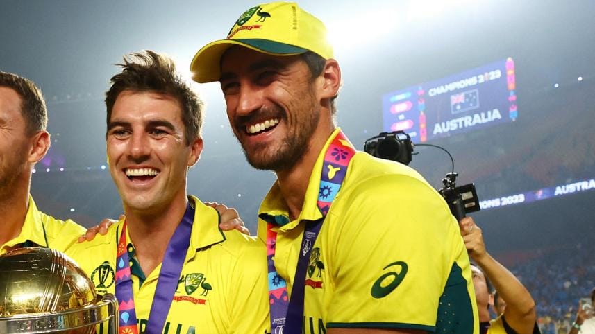Mitchell Starc and Pat Cummins