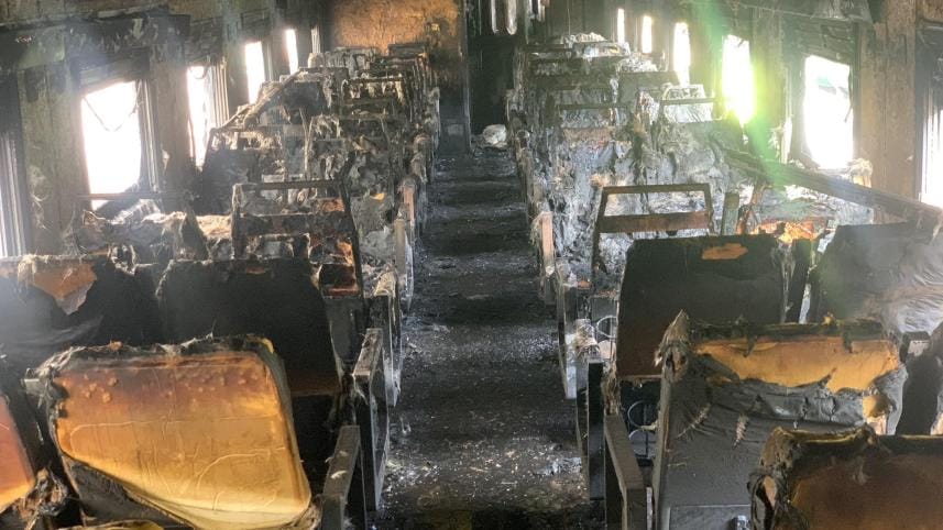 Killed in Tejgaon train fire | Tejgaon train sabotage