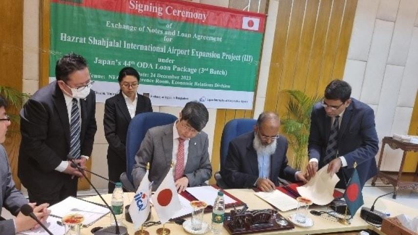 Japanese loans for Dhaka airport expansion project
