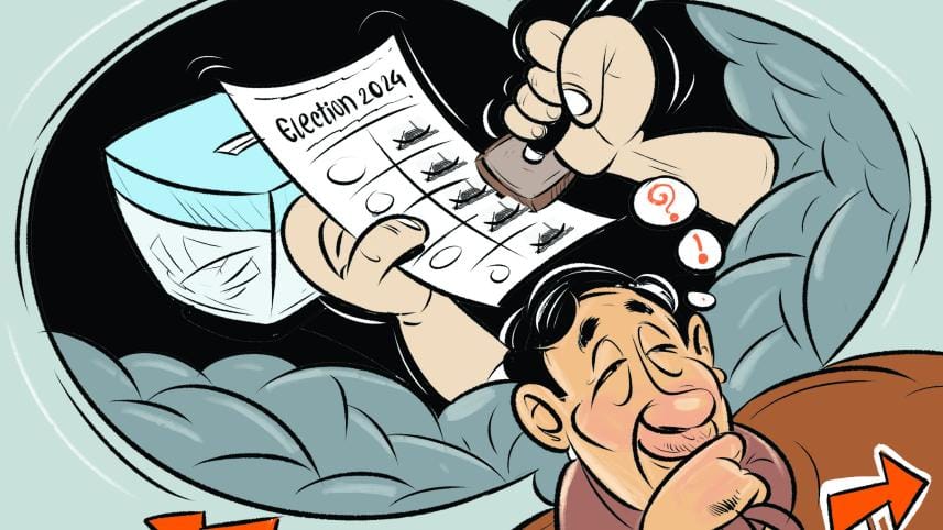 Forced voting to fool the world?