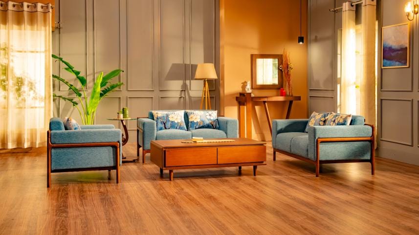 Newlyweds’ guide to creating a picture-perfect living room on a budget