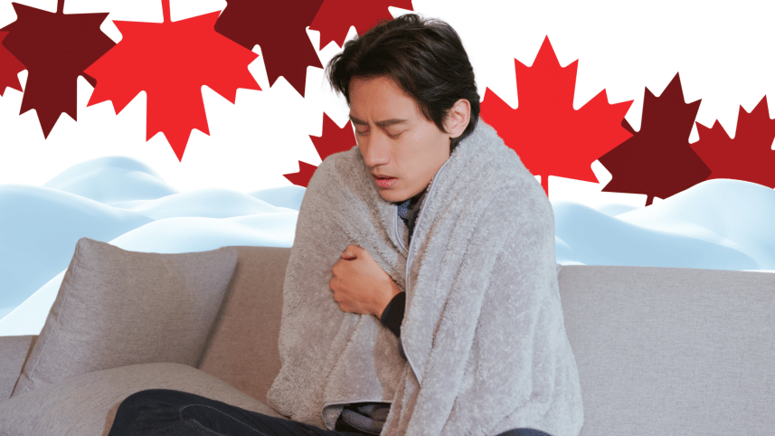 Young person who is freezing and dreaming of moving to Canada someday.