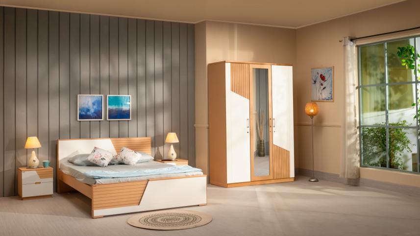 A newly-wed couple’s guide to a modern, spacious bedroom