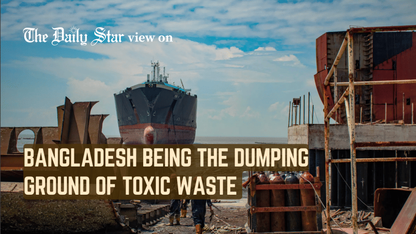 dumping ground for toxic waste