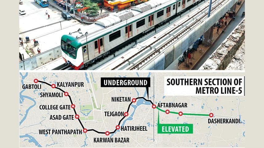 Southern Section of Metro Line-5