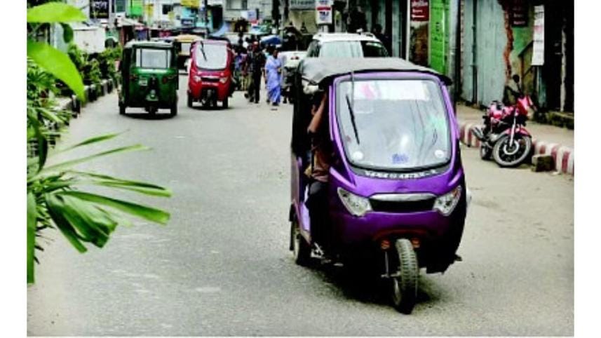 battery-run auto-rickshaw