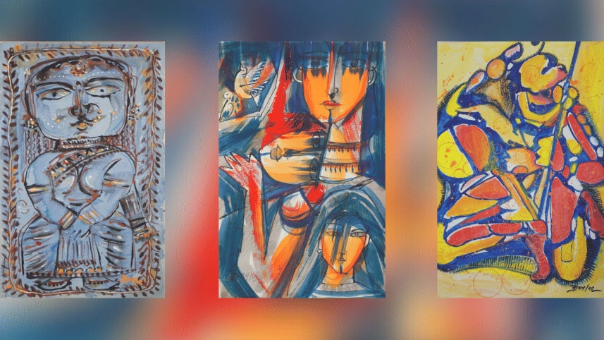 Sreebash Basak’s solo art exhibition set to run until February 13