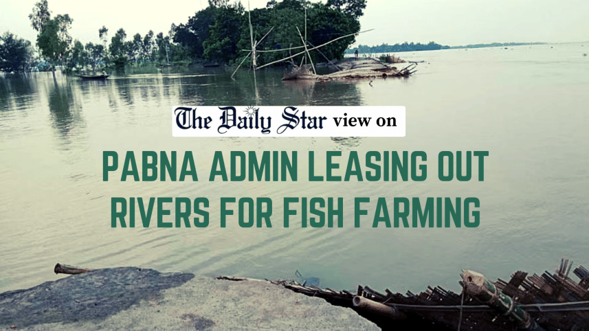 Leasing out rivers for fish farming