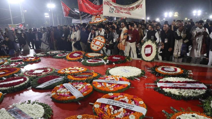 Tributes to language martyrs