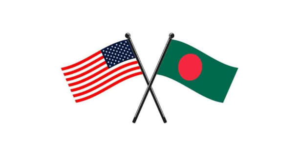 us bangladesh flags
