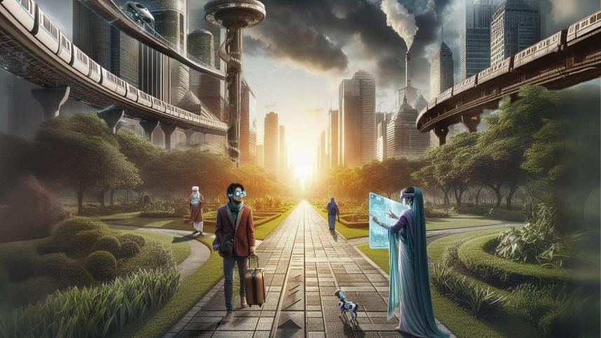 Dhaka 2084: Interview of a Time Traveller