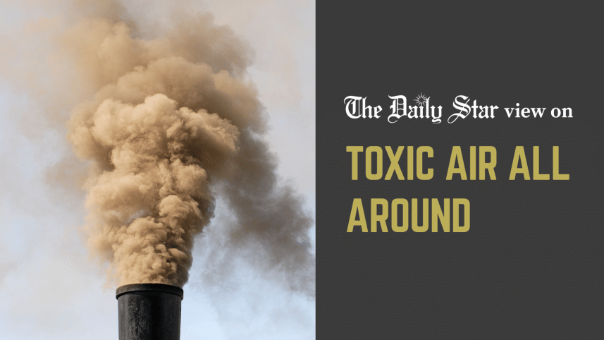 toxic air all around in dhaka