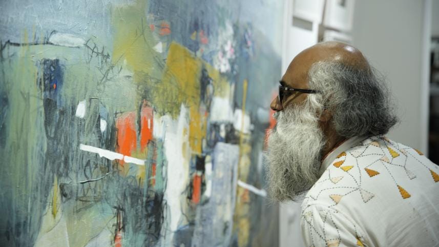 ‘Metropolitan Melodies’ presents emotive hues of blues and greys