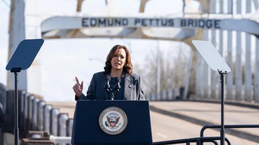 US Vice President Kamala Harris