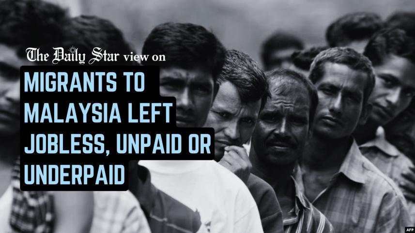migrants to  malaysia left jobless, unpaid or underpaid