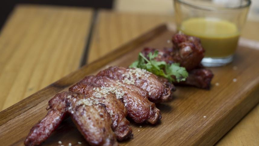 BAKED CHICKEN WINGS   Twists on classic iftar recipes