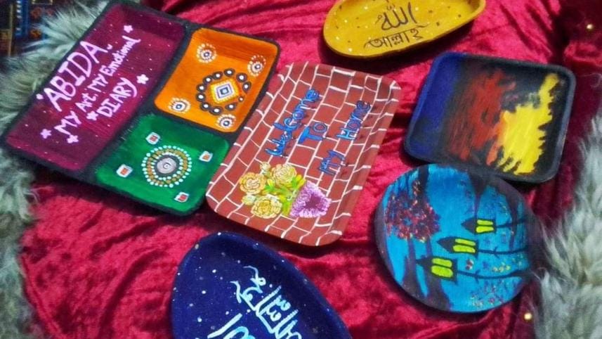 eco-friendly utensils from areca nut leaves