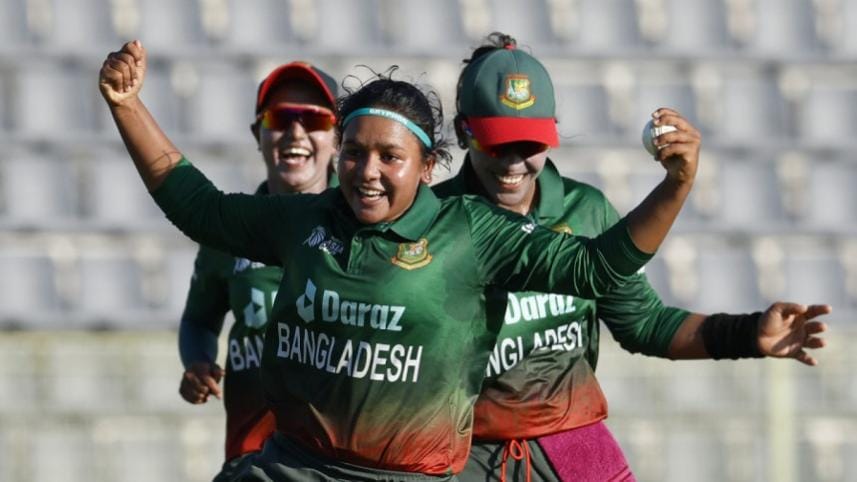 Fariha Trishna's record hattrick against Australia