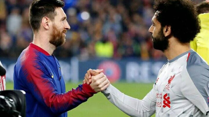 Mohamed Salah, Lionel Messi