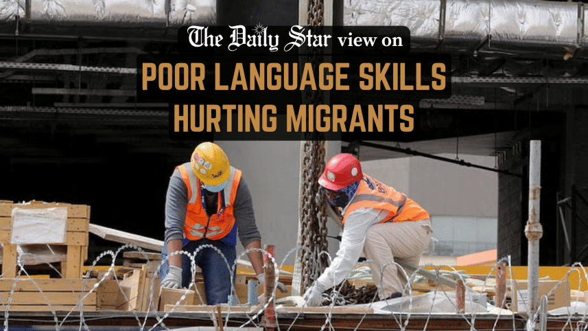 poor language skills of bangladeshi migrants