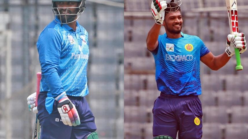 Tamim Iqbal, Najmul Hossain Shanto