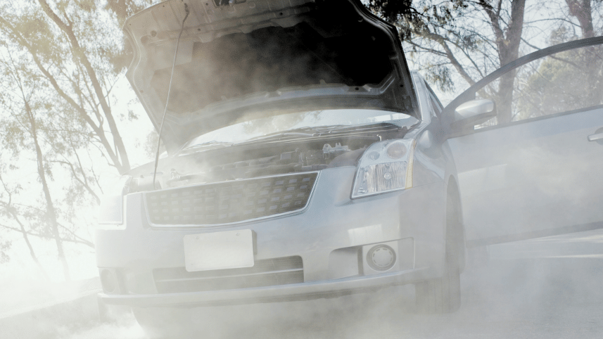 Car engine overheat