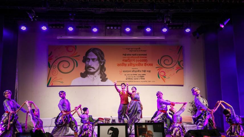 National Rabindra Sangeet Festival kicks off, honours Kalim Sharafi and Sadi Mohammad
