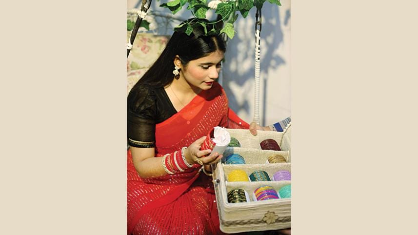 traditional charm of glass bangles