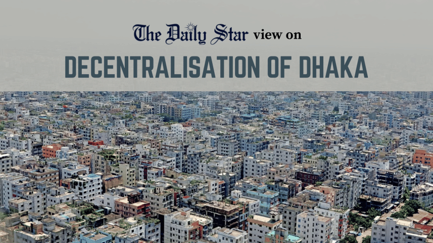 decentralisation of dhaka