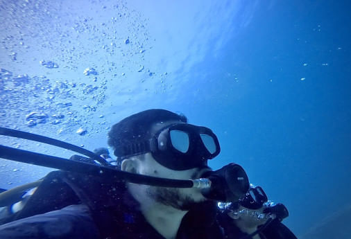 Beneath the surface: Slow breaths and slower time from scuba diving