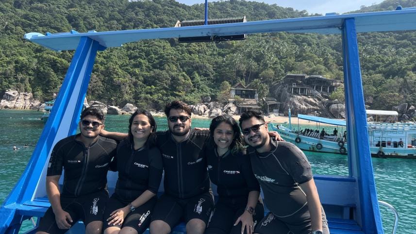 Beneath the surface: Slow breaths and slower time from scuba diving