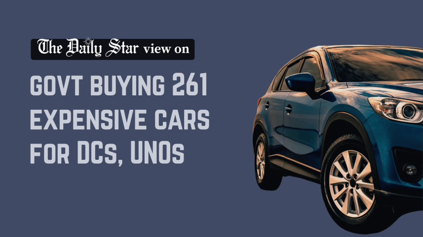 govt buying 261 expensive cars for dc uno