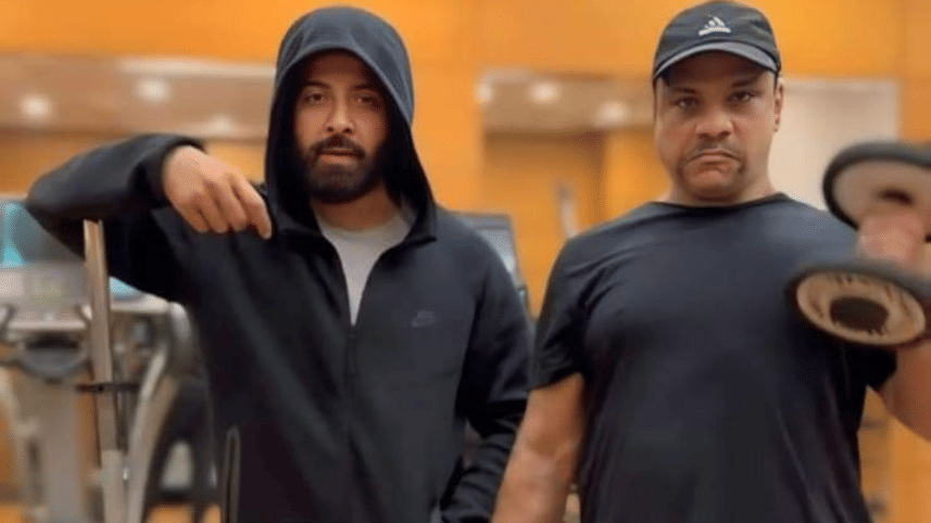 Shakib and Misha. ng