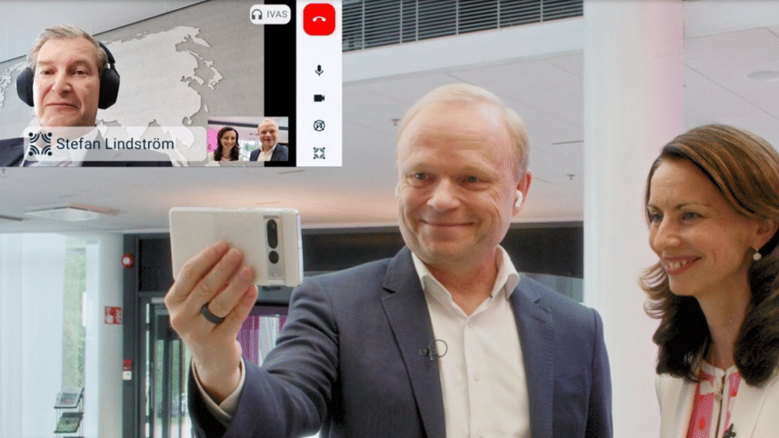 Nokia immersive audio call