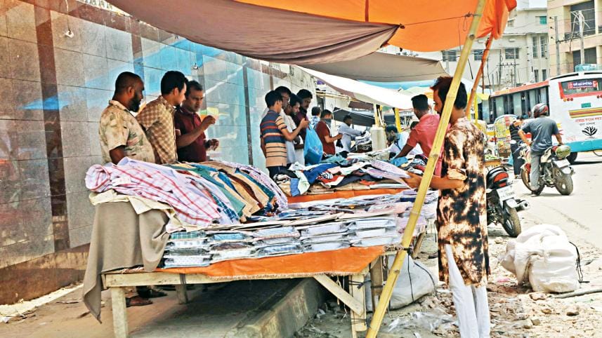 Ruling party involvement in Dhaka footpath extortion