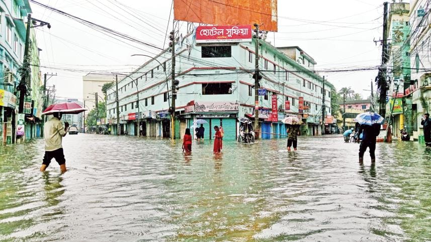 flood situation in Sylhet