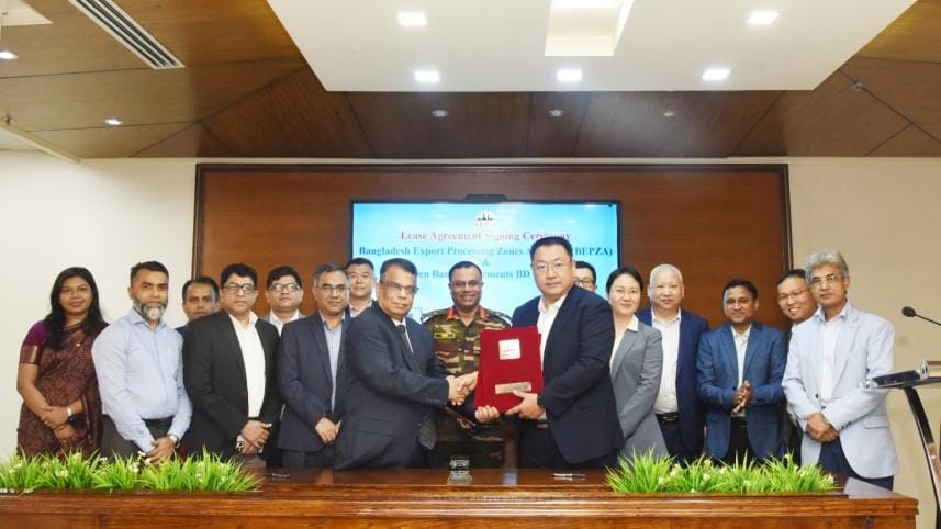 Chinese company's investment proposal for Bepza EZ