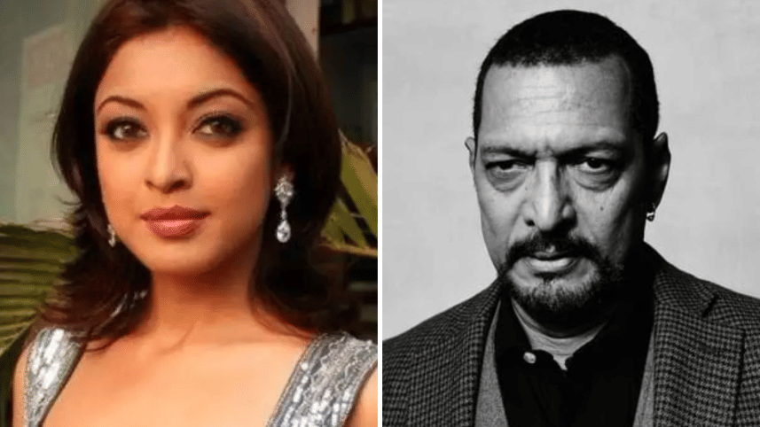 Tanushree Dutta and Nana Patekar