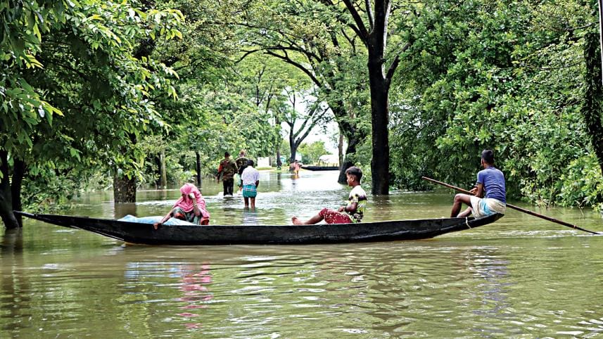 Under water for three weeks and counting