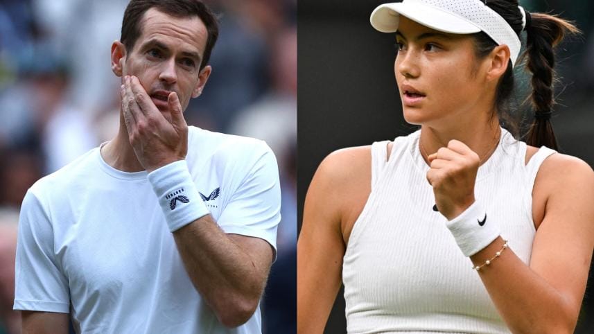 Andy Murray, Emma Raducanu