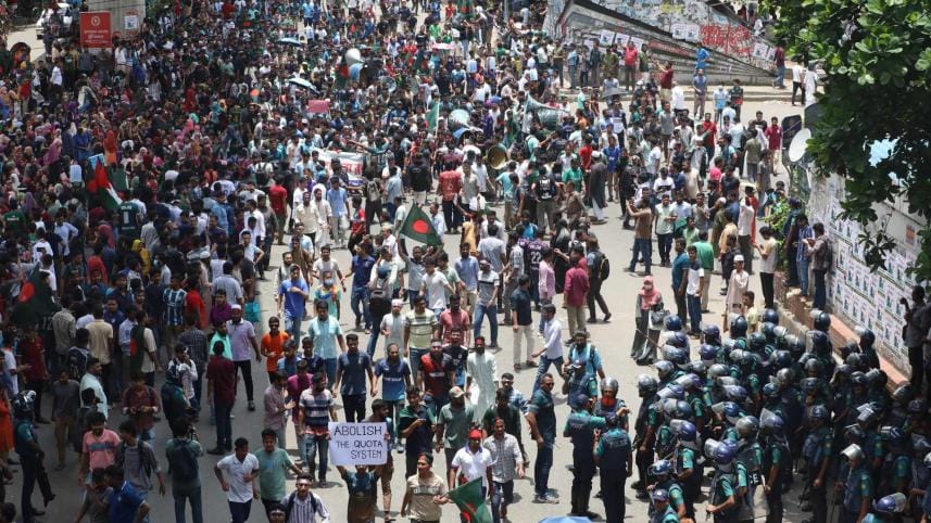 Students say 'Bangla Blockade' to continue despite SC's status quo on HC order