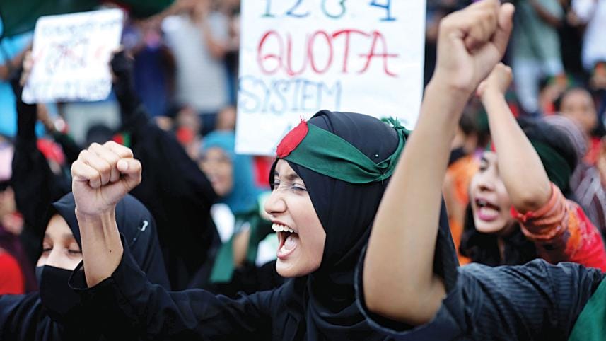 Nationwide rallies against quota system