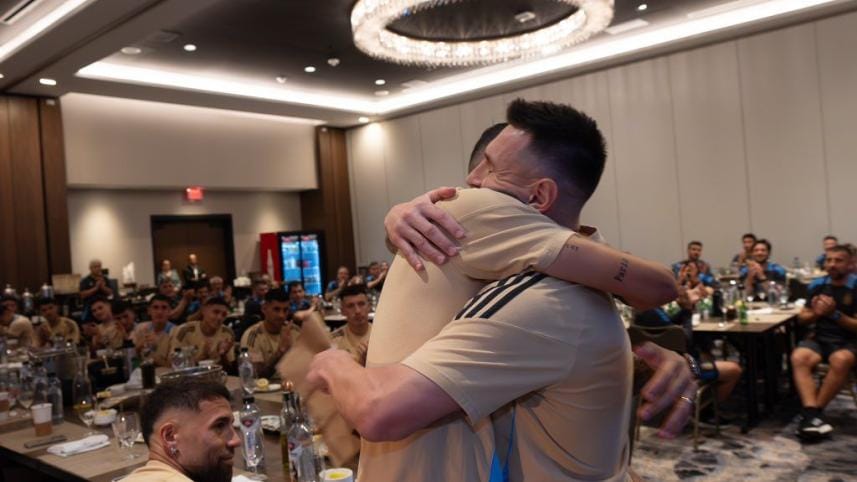  Di Maria retirement post with Messi