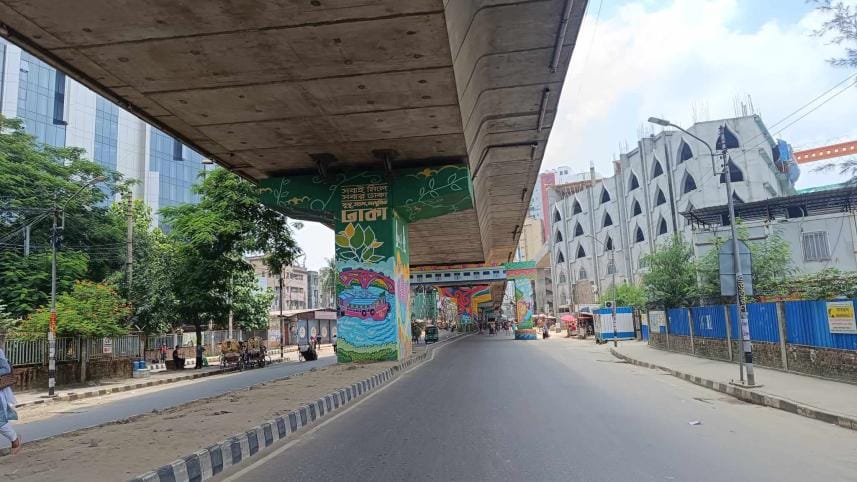 Parts of Dhaka almost deserted during 'complete shutdown'