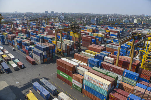 Bangladesh trade deficit July-August FY25