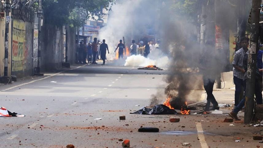 quota protest violence